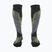 Мъжки скиорски чорапи UYN Ski All Mountain anthracite melange / yellow