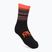 Чорапи за колоездене Alé Scanner черни/оранжеви L21181529
