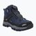 Детски обувки за трекинг CMP Kiruna Mid Fitgo Fleece Wp blue ink/yellow