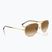 Слънчеви очила Ray-Ban Bain Bridge arista gold/clear brown