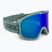 Скиорски очила Bliz Rave matt green/brown blue