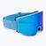 Скиорски очила Bliz G001 matte blue/brown/blue multi