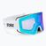 Скиорски очила Bliz G001S matte white/non violet/blue multi