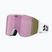 Скиорскa маска Bliz G004 matte white/brown/pink multi