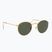 Слънчеви очила Ray-Ban Round Metal gold/green g-15