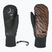 Дамски скиорски ръкавици Level Coral Mitt black/camo
