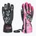 Детски скиорски ръкавици Level Lucky hot pink