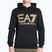 Мъжки суитшърт EA7 Emporio Armani Train Logo Series Oversize Logo Hoodie Coft black