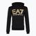 Мъжки EA7 Emporio Armani Train Logo Series Oversize Hoodie с лого Coft black