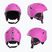 Детски ски шлем Briko Makalu Jr shiny pink/white