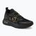 Обувки EA7 Emporio Armani Black & White Altura Knit triple black/gold