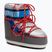 Дамски ботуши Moon Boot Icon Low Space Racing silver/blue/red snow boots