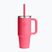 Чаша Hydro Flask Travel Tumbler Clear Lid 710 ml popstar pink