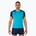 Мъжка тениска за бягане Joma Record II fluor тюркоаз/насиво