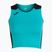 Дамска тениска за бягане Joma Record II Top тюркоазено/черно