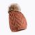 BUFF Плетена шапка с лента от полар кафява 123515.341.10.00