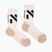 NNormal Race бежови чорапи за бягане с компресия