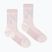 Компресионни чорапи за бягане NNormal Race pink