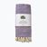 Одеяло за йога JadeYoga Recycled Cotton Hand Loomed Yoga purple
