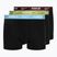 Мъжки боксерки Nike Everyday Cotton Stretch Trunk 3 чифта black/pear/aquarius/cark team red