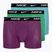 Мъжки боксерки Nike Everyday Cotton Stretch Trunk 3 чифта green/violet/blue