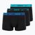 Мъжки боксерки Nike Everyday Cotton Stretch Trunk 3 чифта multicolor