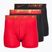 Мъжки боксерки Nike Dri-Fit Essential Micro Boxer Brief 3 чифта university red/black/black metallic grdient wb