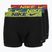 Мъжки боксерки Nike Dri-Fit Essential Micro 3 pairs blklightcrimson/ brightcitron/evergreenaur
