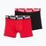 Мъжки боксерки PUMA Everyday Basic 2 чифта red/black