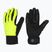 Мъжки ръкавици за колоездене Rogelli Essential Winter Waterproop fluor yellow