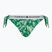 Долнище на бански костюм Tommy Hilfiger Cheeky Side Tie Print vintage tropical olympic green