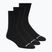 Чорапи SKECHERS Non Tery Crew Arch Support 3 pack black
