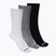 Чорапи SKECHERS Non Tery Crew Arch Support 3 pack white/black