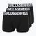 Мъжки боксерки KARL LAGERFELD Bold Elastic Trunk 3 чифта black