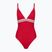 Tommy Hilfiger дамски едноцветен бански костюм Triangle One Piece Rp Ext primary red