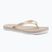Calvin Klein дамски джапанки YW0YW01720 Thong+ Tpu Metallic eggshell/bright white