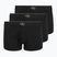 Мъжки боксерки Calvin Klein LV00NB4472 Trunk 3 pairs black