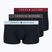 Мъжки боксерки Tommy Hilfiger Trunk WB 3 pairs dark ash/brzy blue/rouge