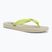 Дамски джапанки Tommy Jeans Logo Summer white clay/lime essence