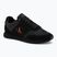 Мъжки обувки Calvin Klein HM0HM02212 Retro Runner Bans Leather Suede triple black/adrenaline rush