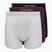 Мъжки боксерки Calvin Klein LV00NB4394 Brief black/harbor mist/dark purple w/ dt
