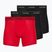 Мъжки боксерки Calvin Klein LV00NB4576 Boxer Brief black/goji berry/black