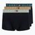 Мъжки боксерки Tommy Hilfiger Trunk WB 3 pack nb//saf canvas/mnty grey/deep spru