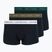 Мъжки боксерки Tommy Hilfiger Trunk WB 3 pack nb//white/orna green/utility olive