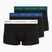 Мъжки боксерки Tommy Hilfiger Trunk WB 3 pack nb//opu blu/orna green/ivory silk