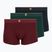 Мъжки боксерки Tommy Hilfiger Trunk 3 pack navy blue/nocturnal green/burgundy