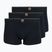 Мъжки боксерки Tommy Hilfiger Trunk 3 pack navy blue/navy blue/navy blue