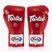 Fairtex Pro Competition Боксови ръкавици със заключен палец Кожа червена