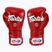 Боксови ръкавици Fairtex Stylish Angular Sparring - Locked Thumb red
