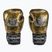 Top King Muay Thai Super Star Air Snake черни/златни боксови ръкавици